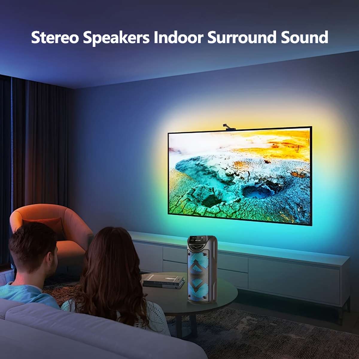 Speaker Color Black Subwoofer Enhanced