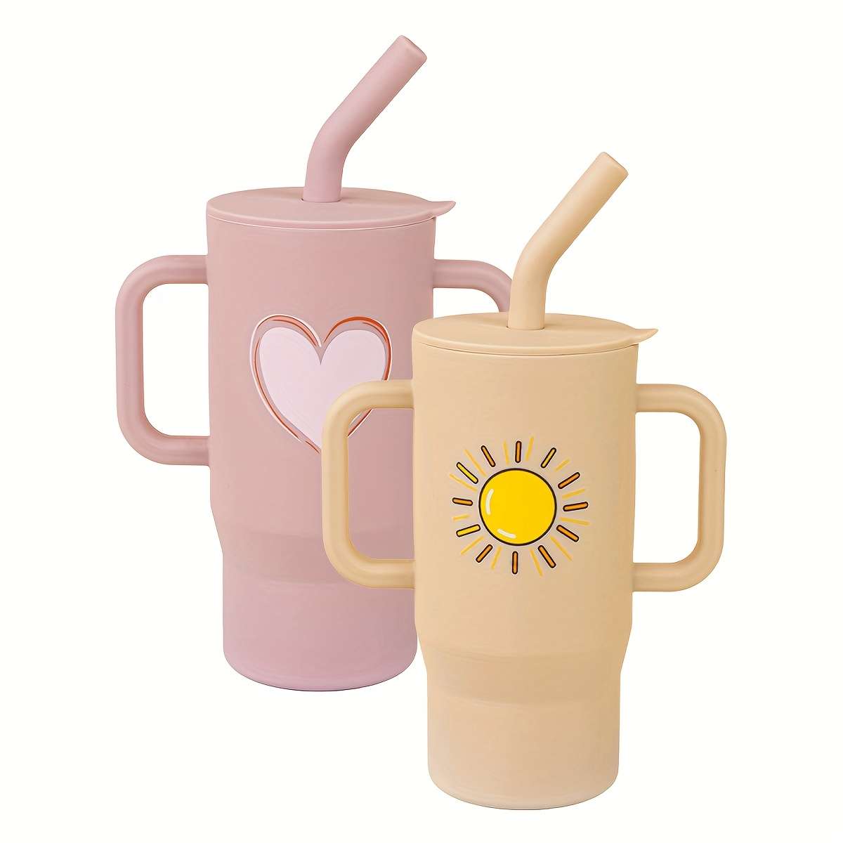Water Cup Color Beige Light Pink