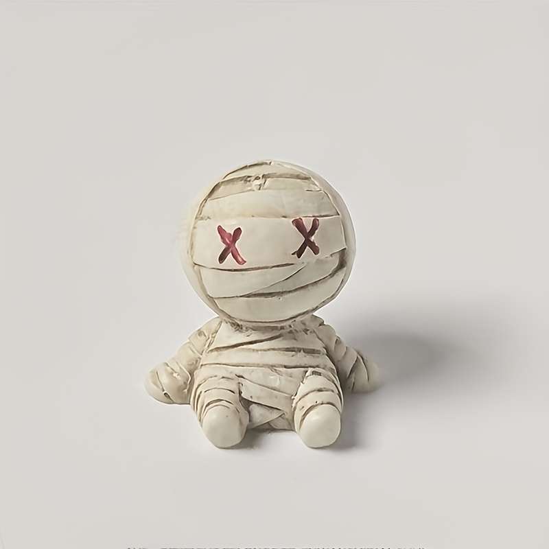 Car Interior Decor Items 2Pcs Mummy Ornaments