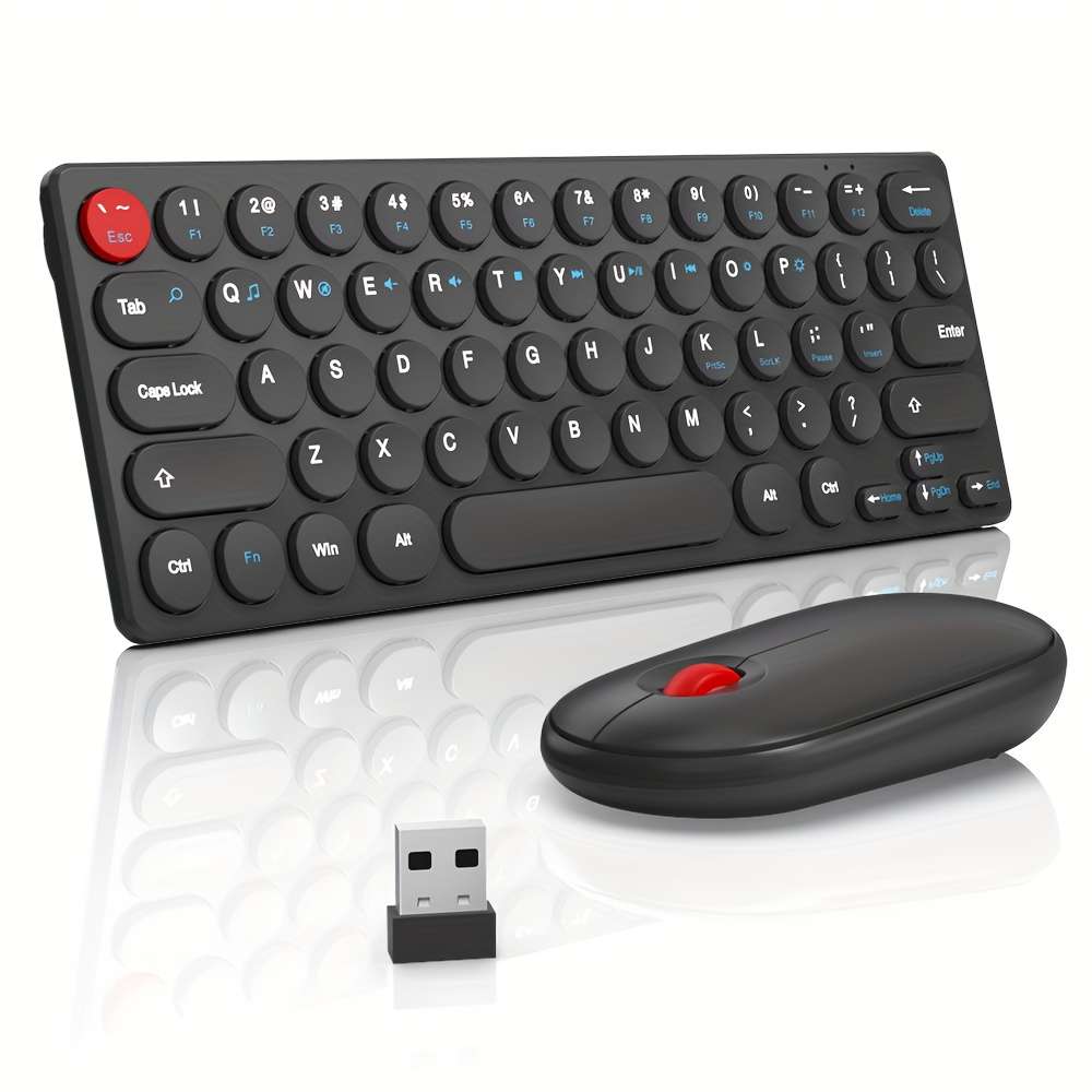 2.4GHz Wireless Mini Keyboard And Mouse Set
