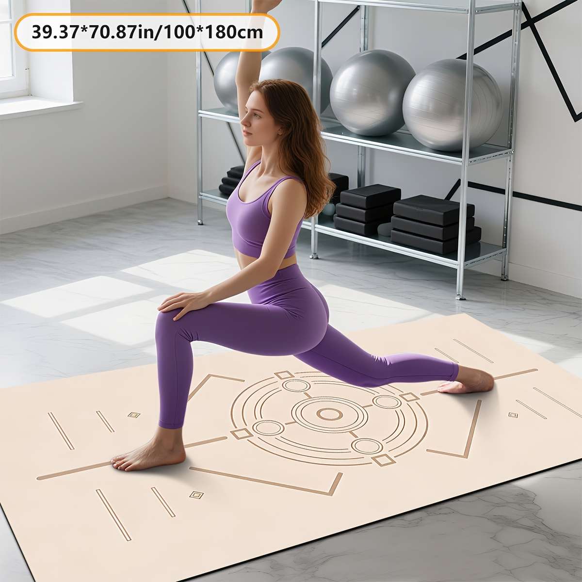 Yoga Mat 100*180Cm39.37*70.87In