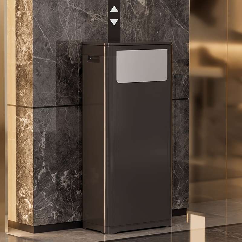 Garbage Can Model 24.98 L6.6 Us Gallons Black