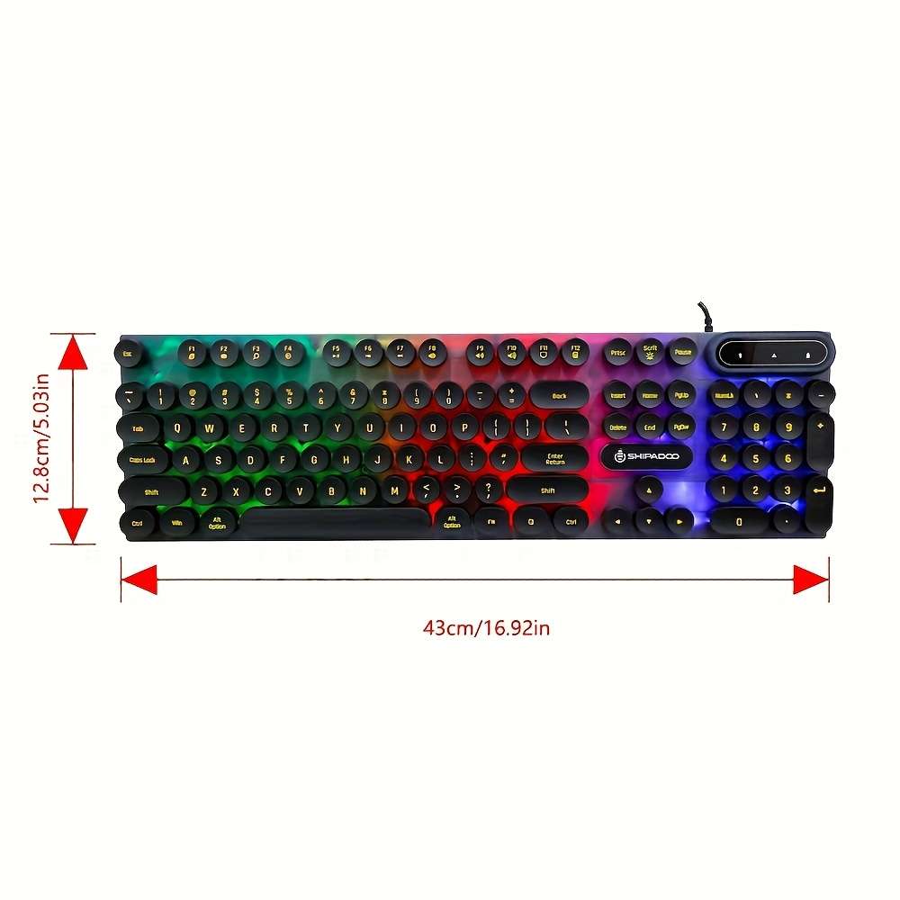keyboard color Black