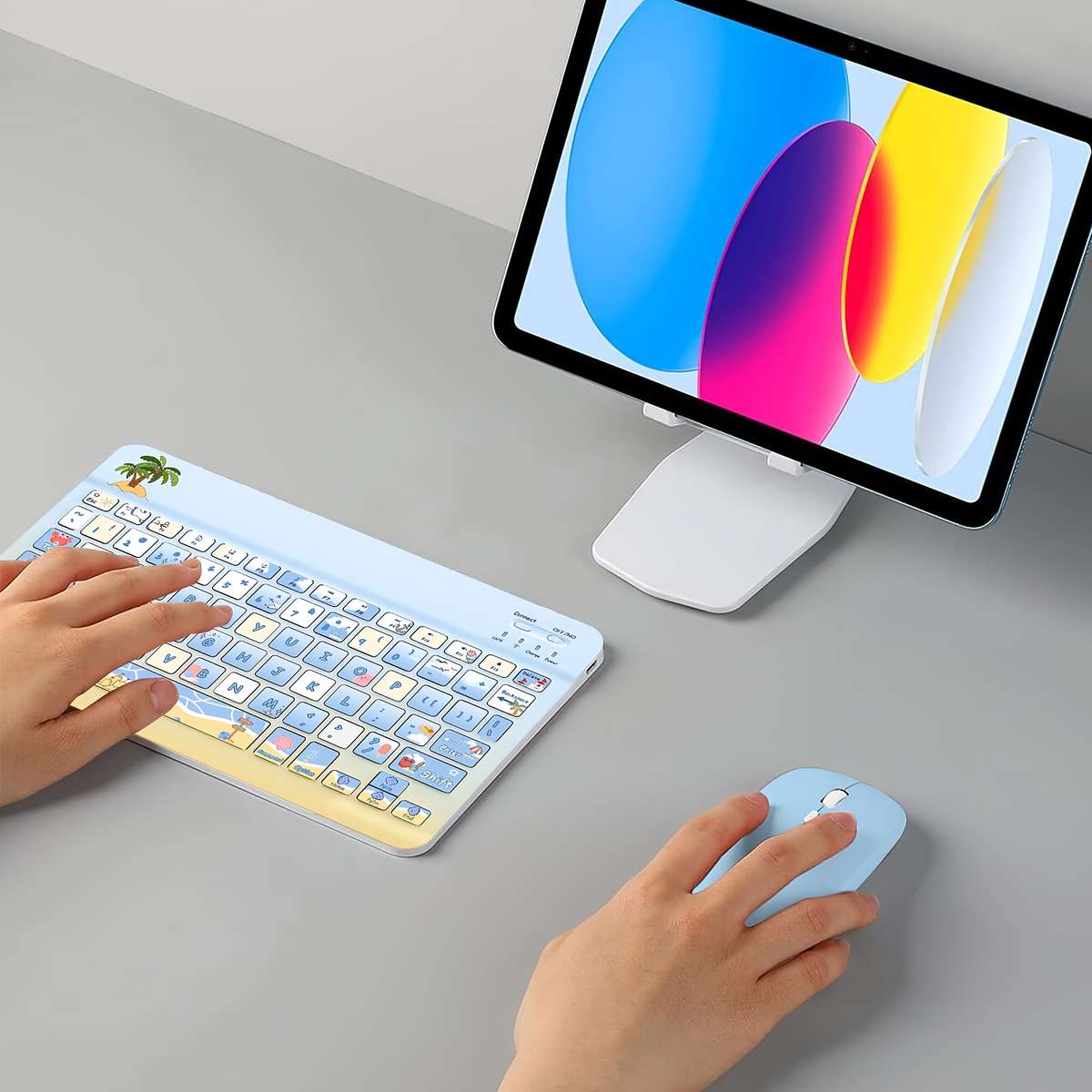 Keyboard Color Summer Beach