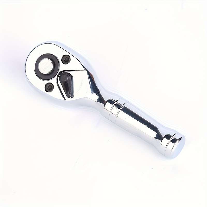 Short-Handle Quick-Release Ratchet Wrench