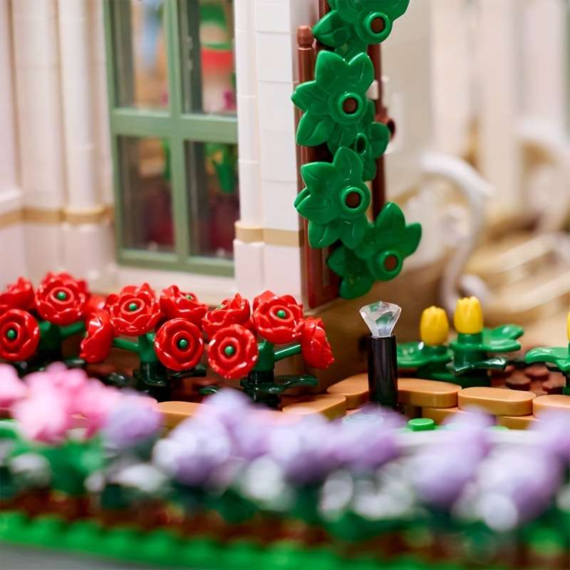 Building Toy Architectural Model Toy Set Style Botanical Garden