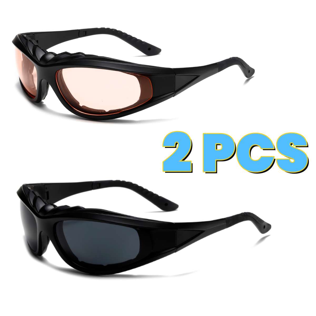 Cycling Glasses Color C5 Silvery  Black Silvery