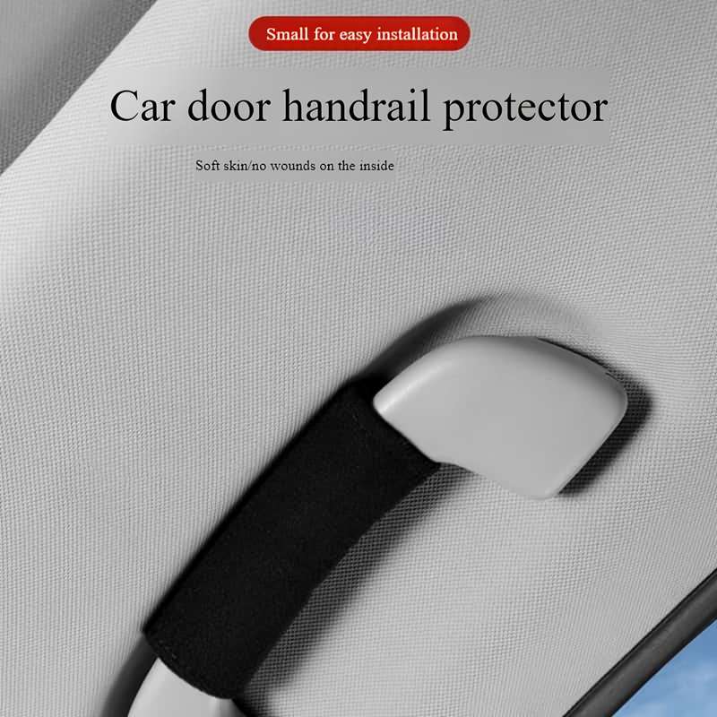 Car Interior Decor Handle Glovescolor Gray 3Pcs Items
