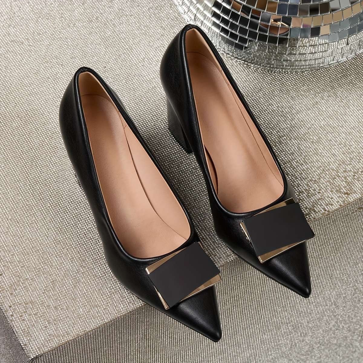 Women S High Heels Color Black Sizeuk 6