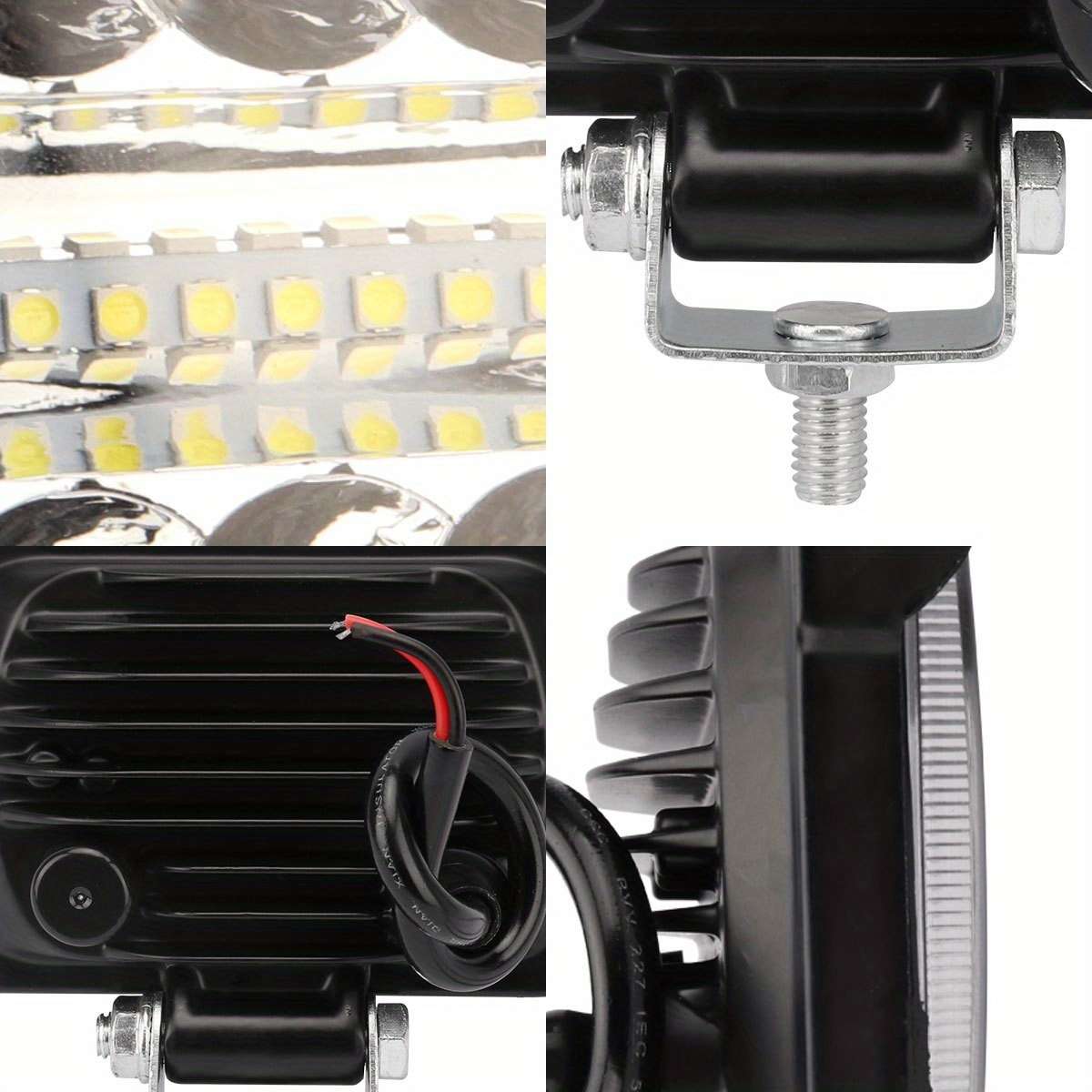 Car Lights Items 2Pcswhite Light
