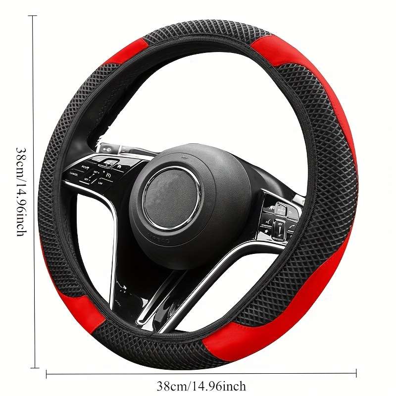 Car Steering Wheel Cover Orange