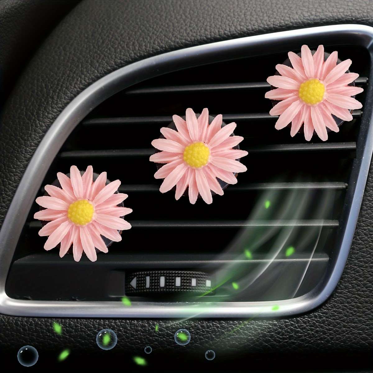 Car Interior Decor Color 3 White