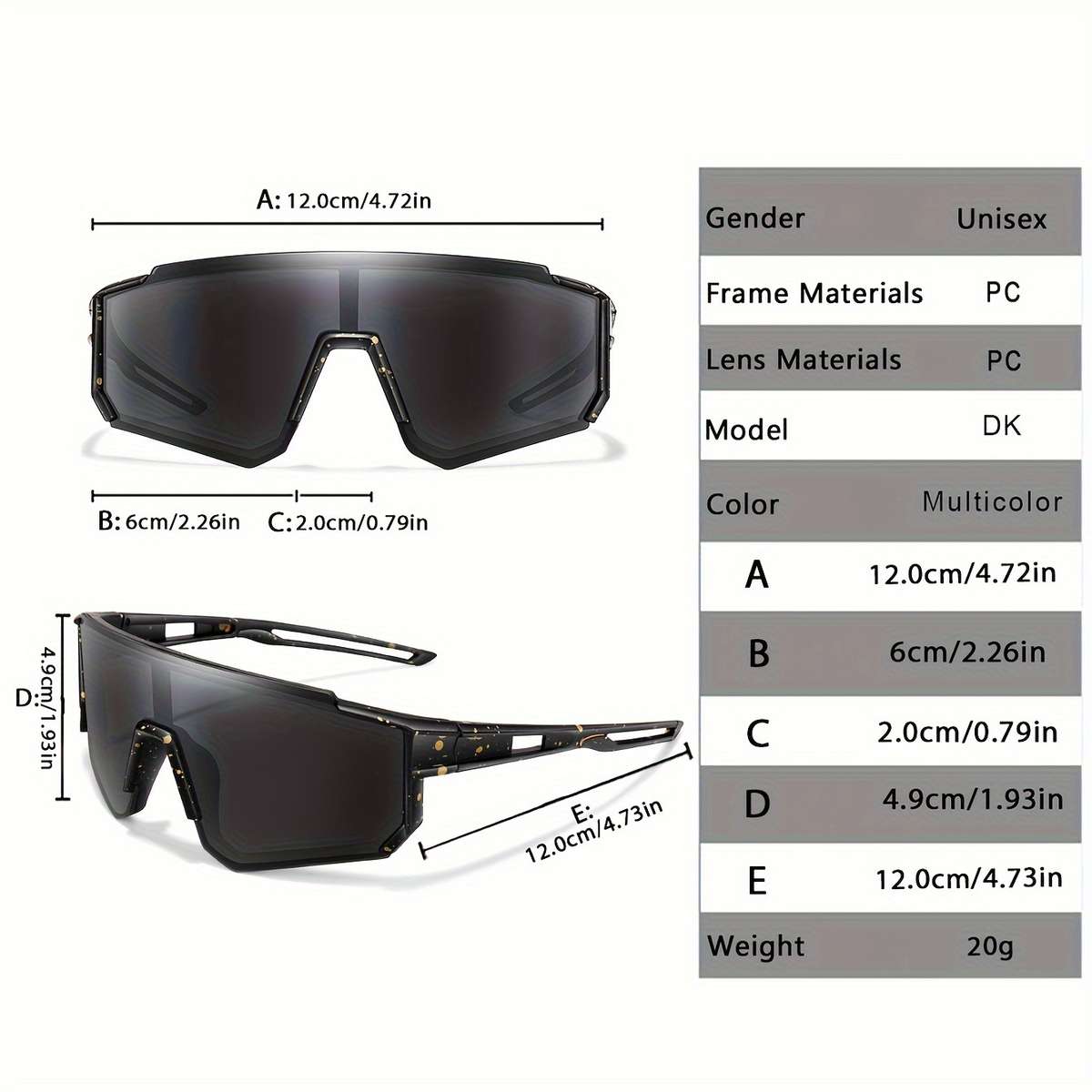 Cycling Glasses Color Dk5