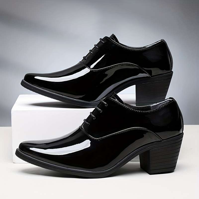 Mens Leather Shoes Color Red Sizeuk 10