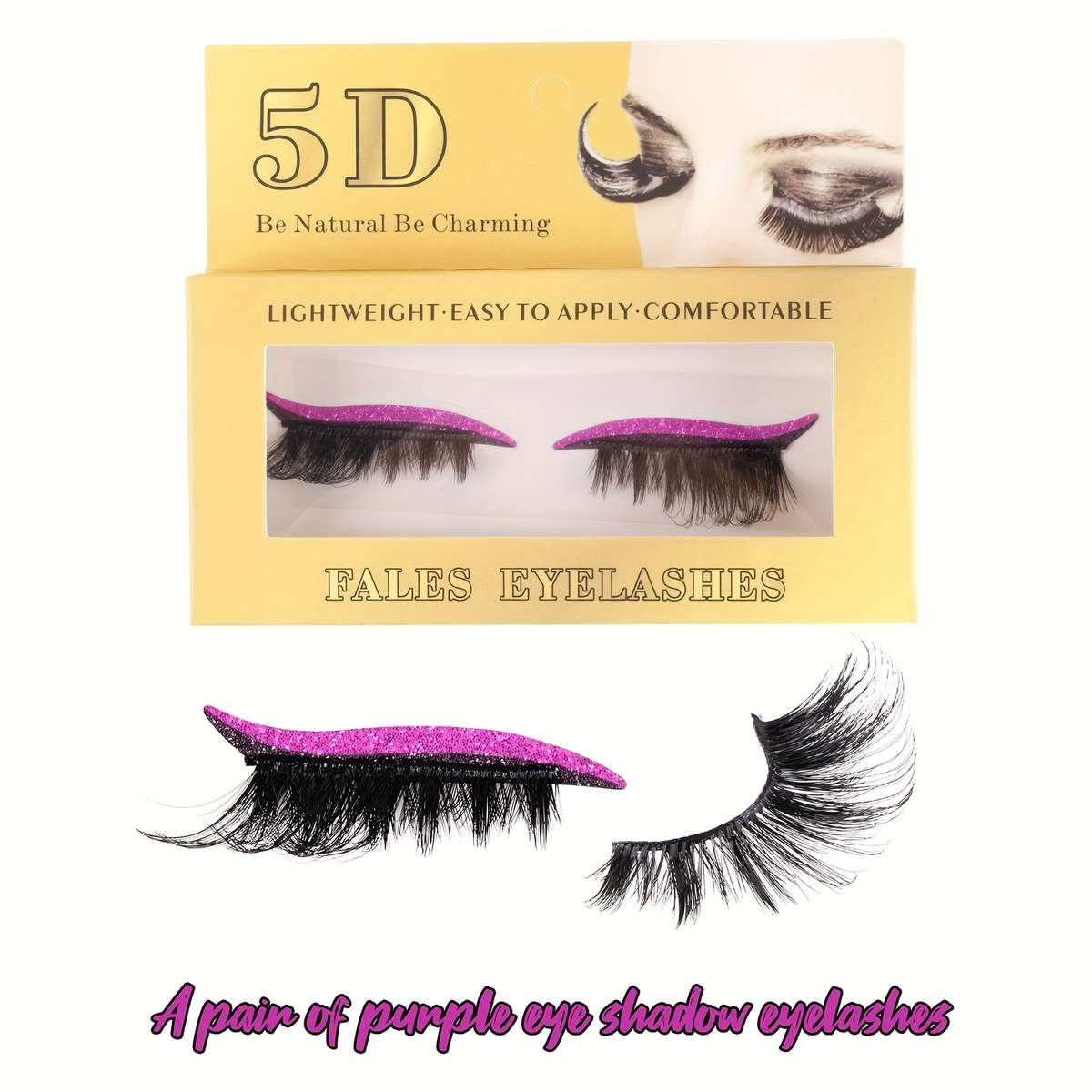 5 Pairs Volume Cluster Lashes Color 1 Pair Of Each The 5 Colors