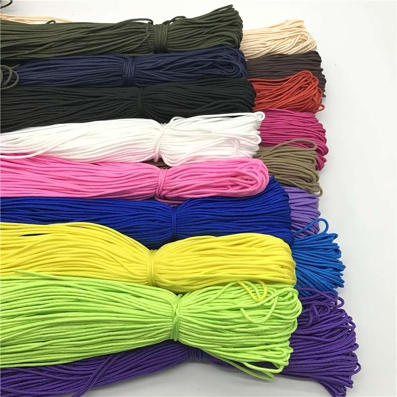 10 Yards 2mm Paracord Lanyard Single Strand Camping Gear Polyester Fiber Kg