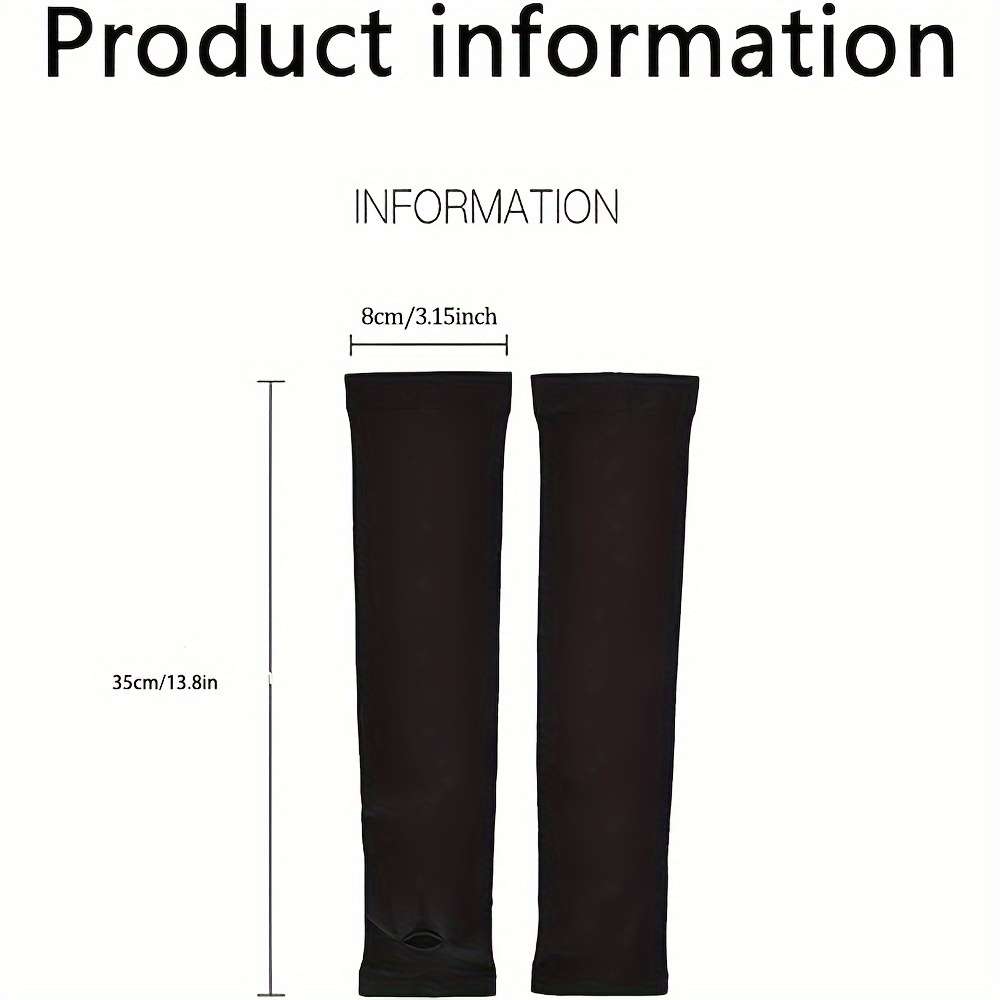 Sunscreen Sleeves Color Specifications 2 Black 1 Gray