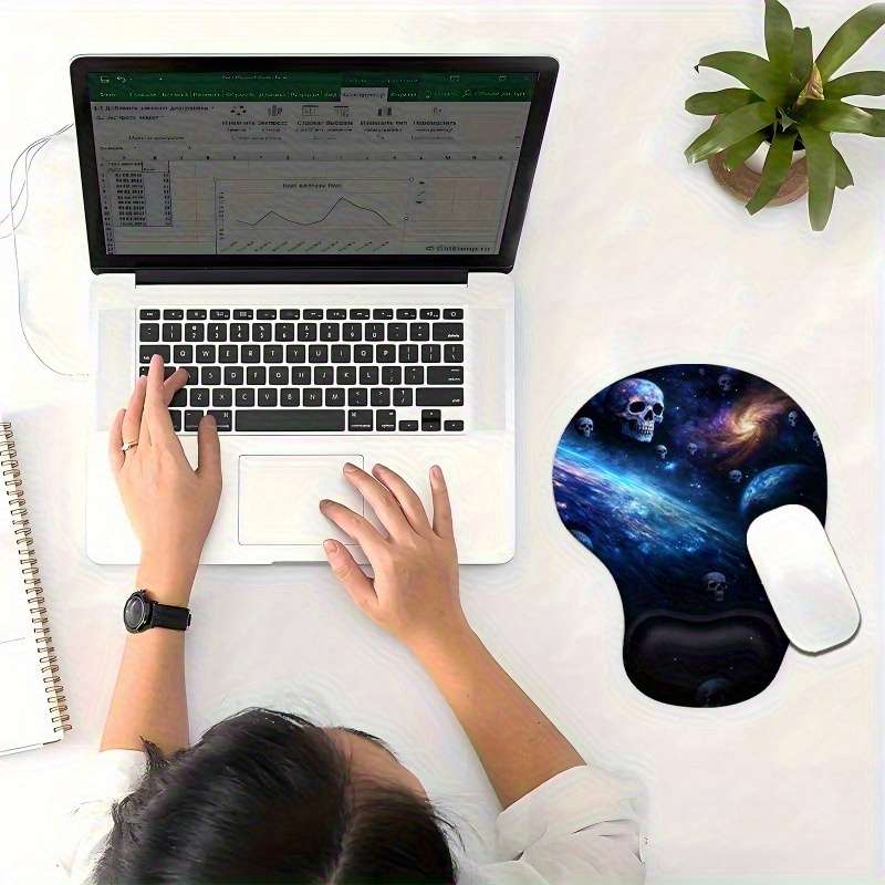 Versatile WearResistant Ergonomic Wrist Rest Mouse With For Pc Gamers Purple