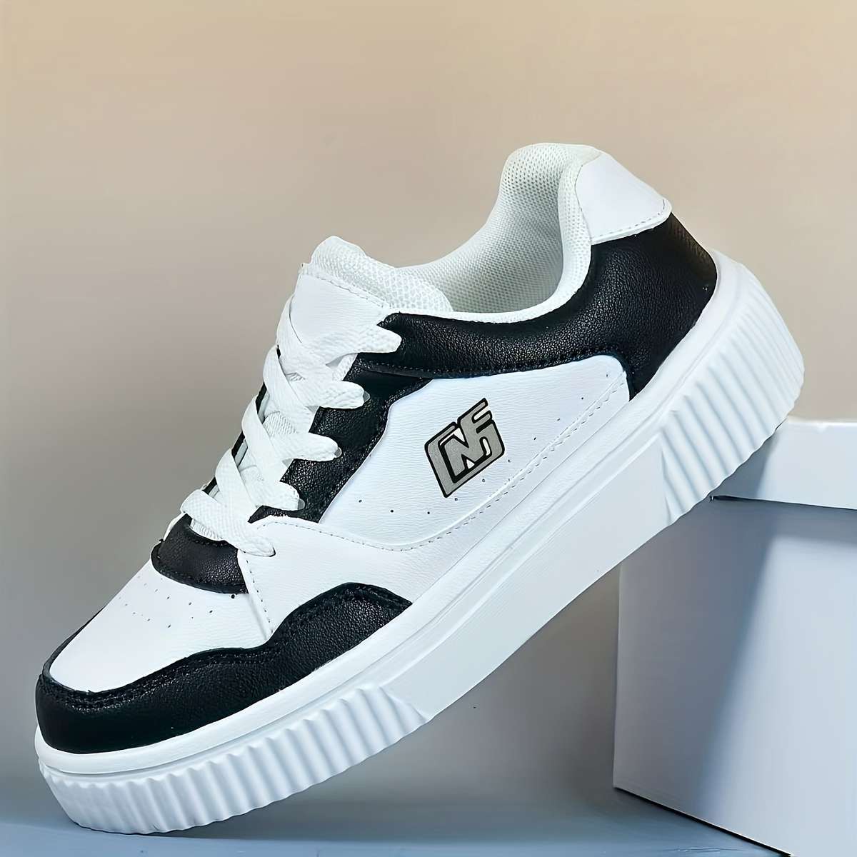 Sneakers Color White And Grey Sizeuk 7.5