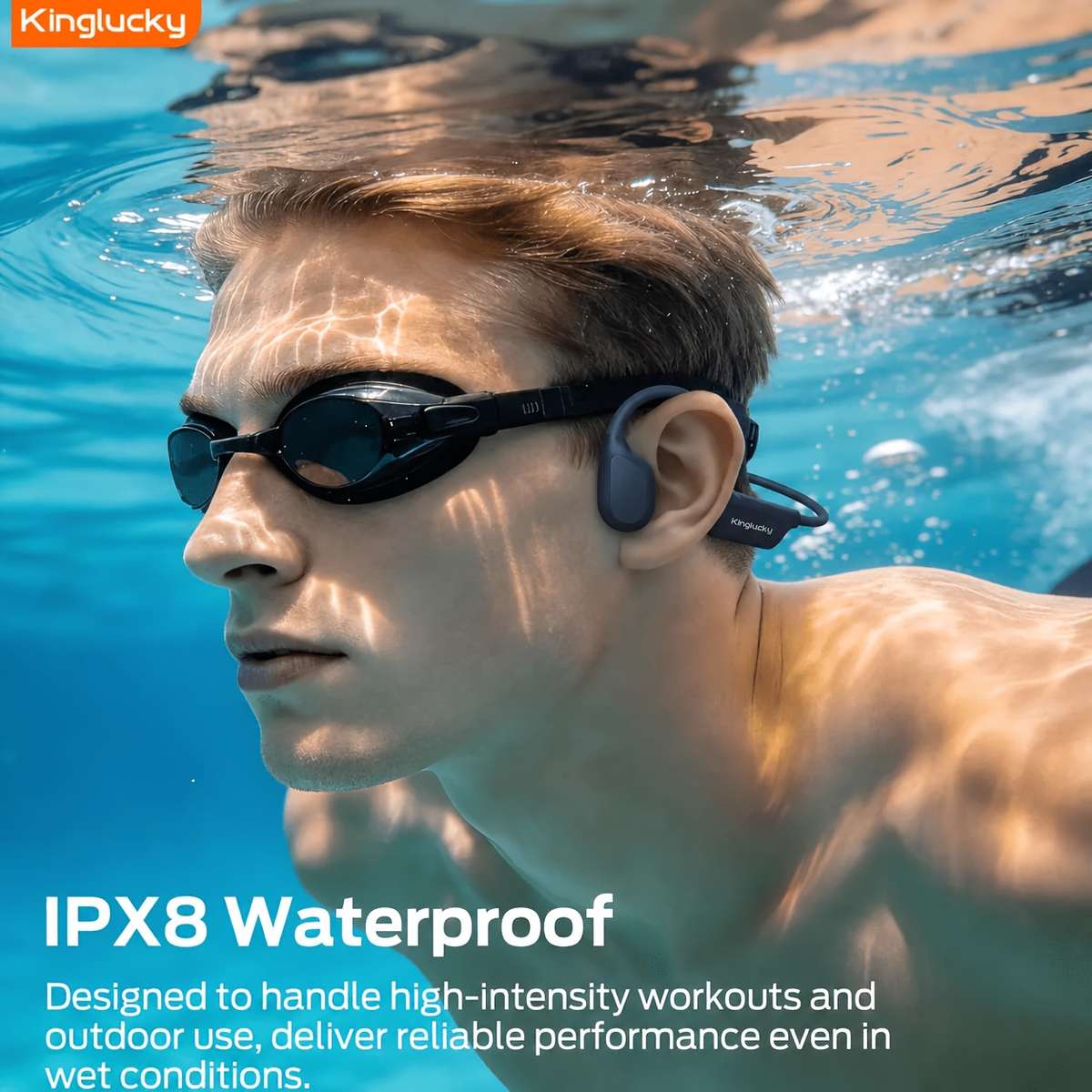 Headset Ipx8 Black