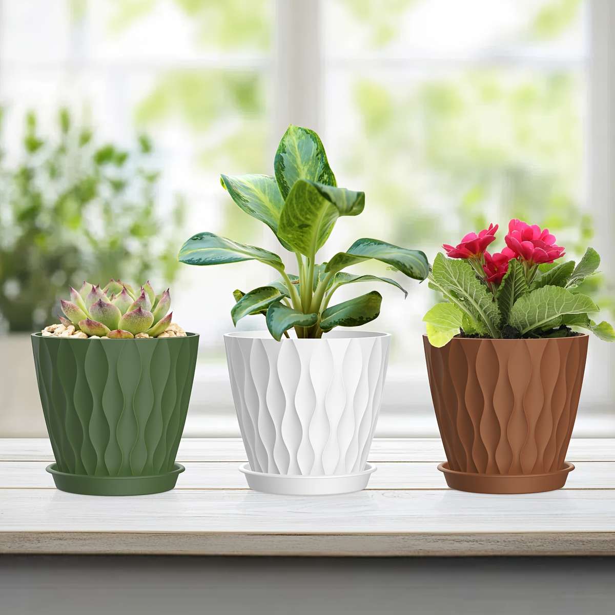 Flowerpot Color Multi Color