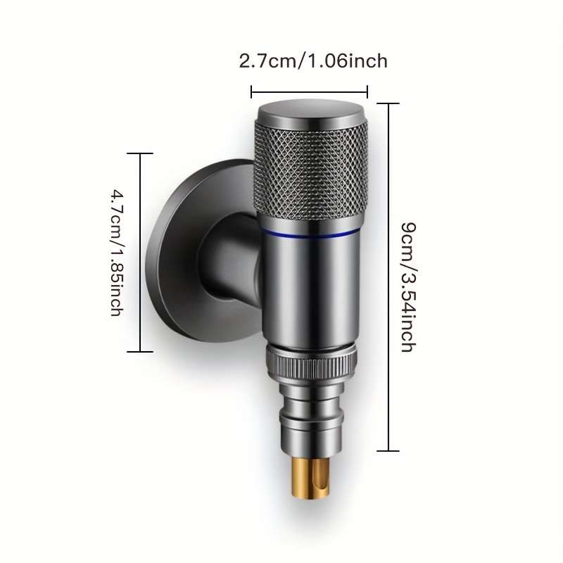 Black Stainless Steel Mini Faucet