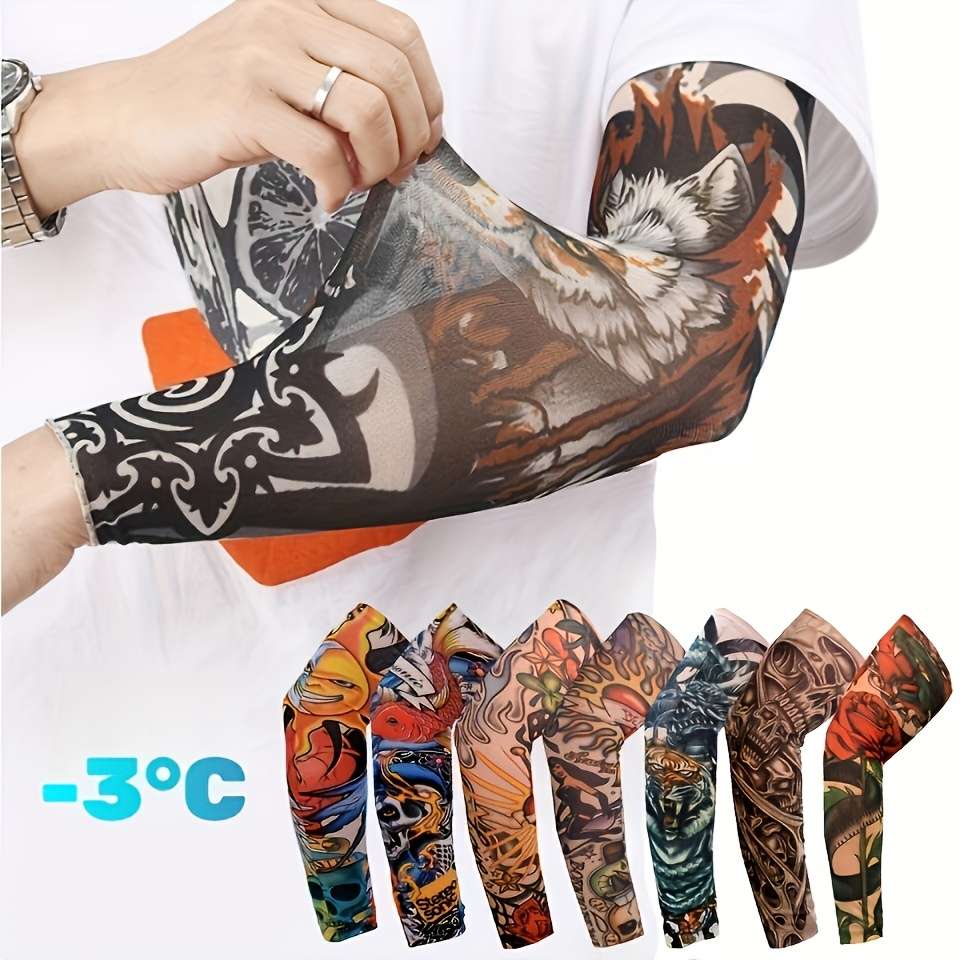 Sunscreen Sleeves Color Mixed Colors