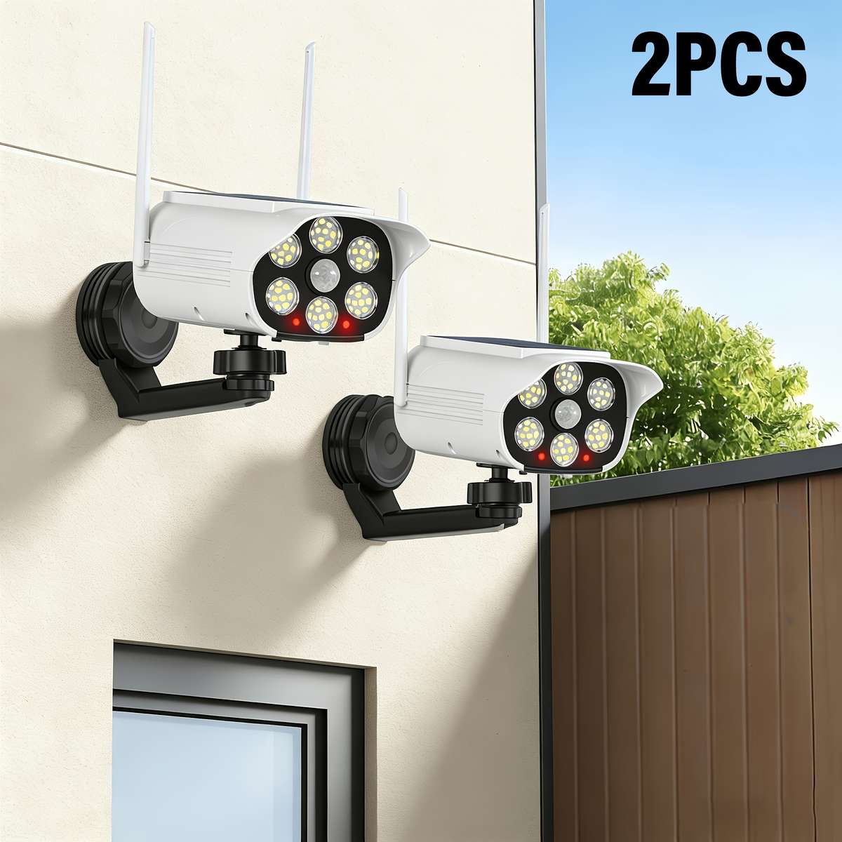 Solar Emergency Lights Quantity 2Pcs