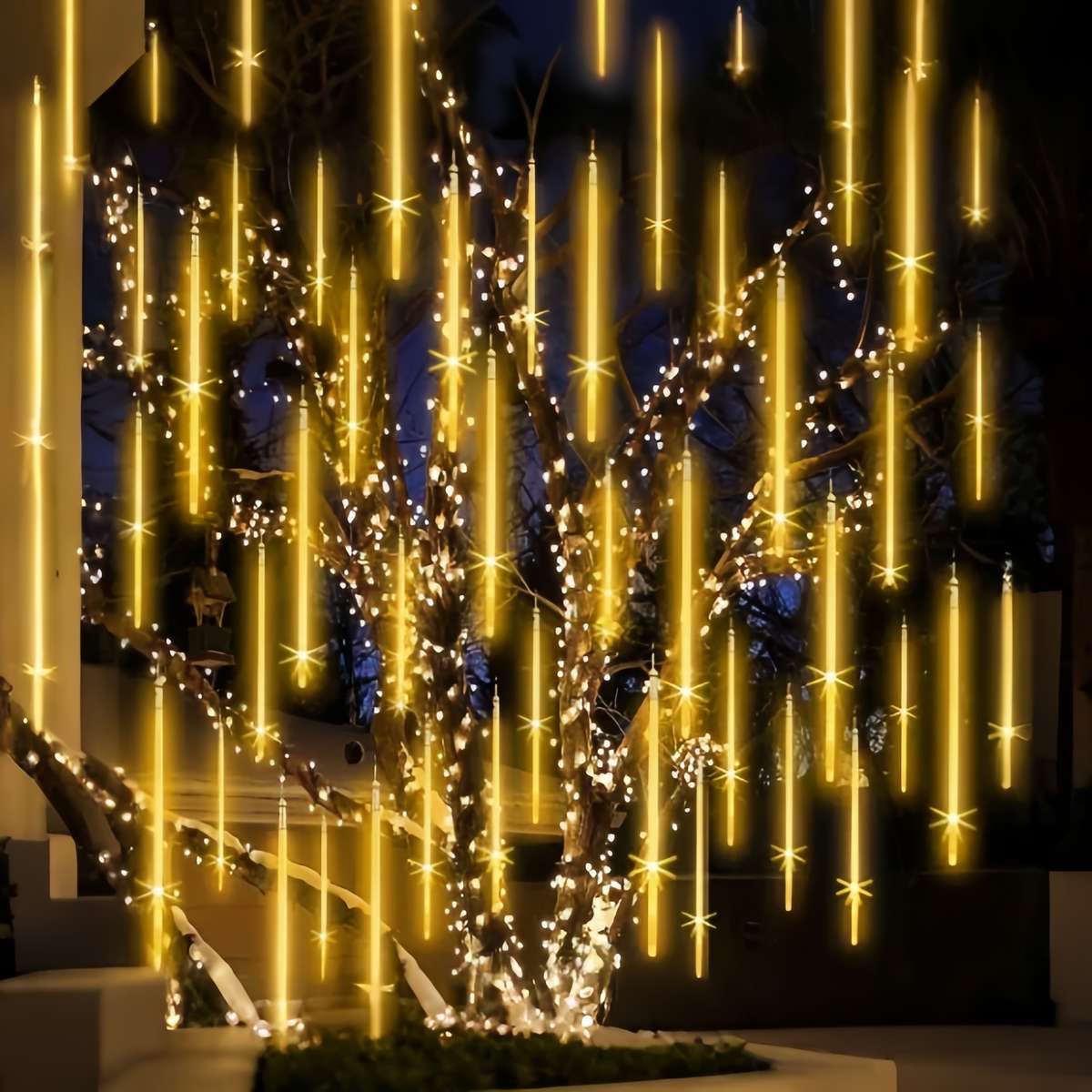 Christmas Lights White