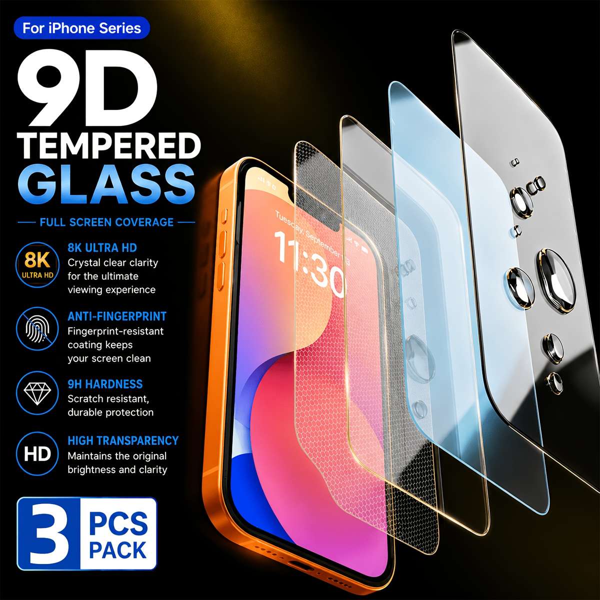 Screen Protector Compatible Model Iphone 13