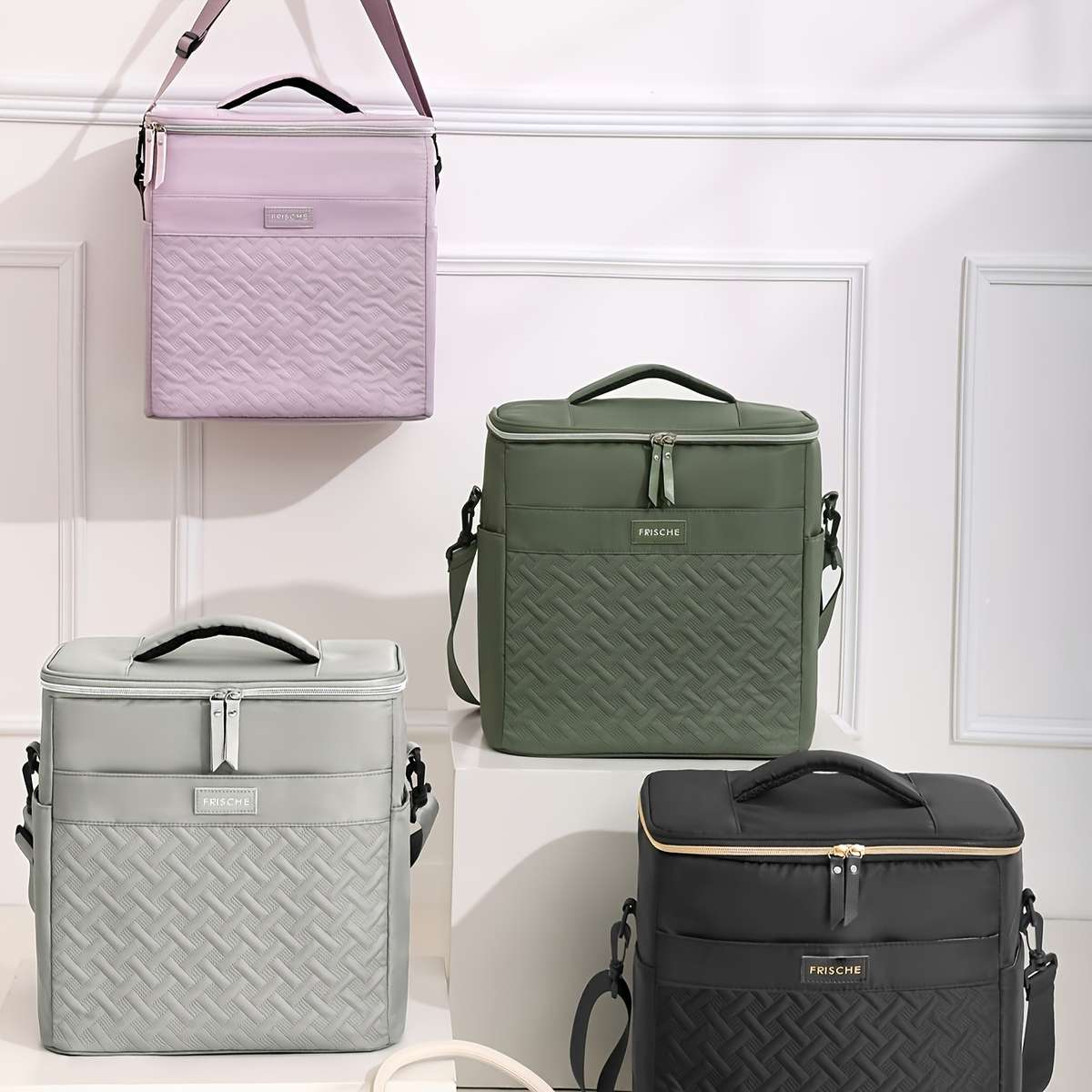 Insulated Cooling Bag Color Grey