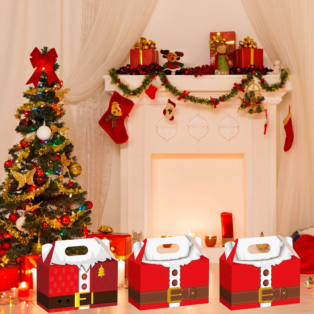 Christmas Gift Boxes Quantity 16Pcs