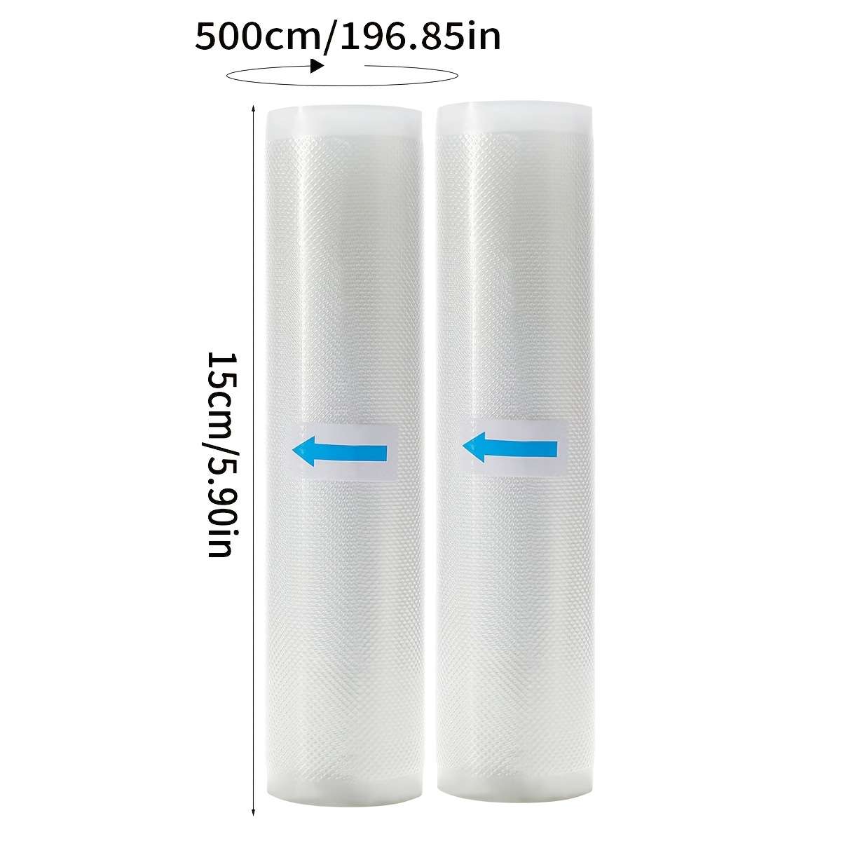 Plastic Wrap Color 17*500Cm*2Pcs