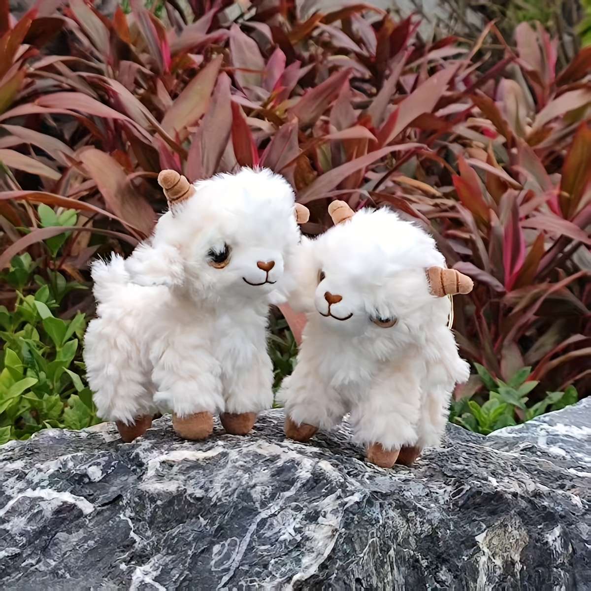 Plush Toyss Items Blue Alpaca