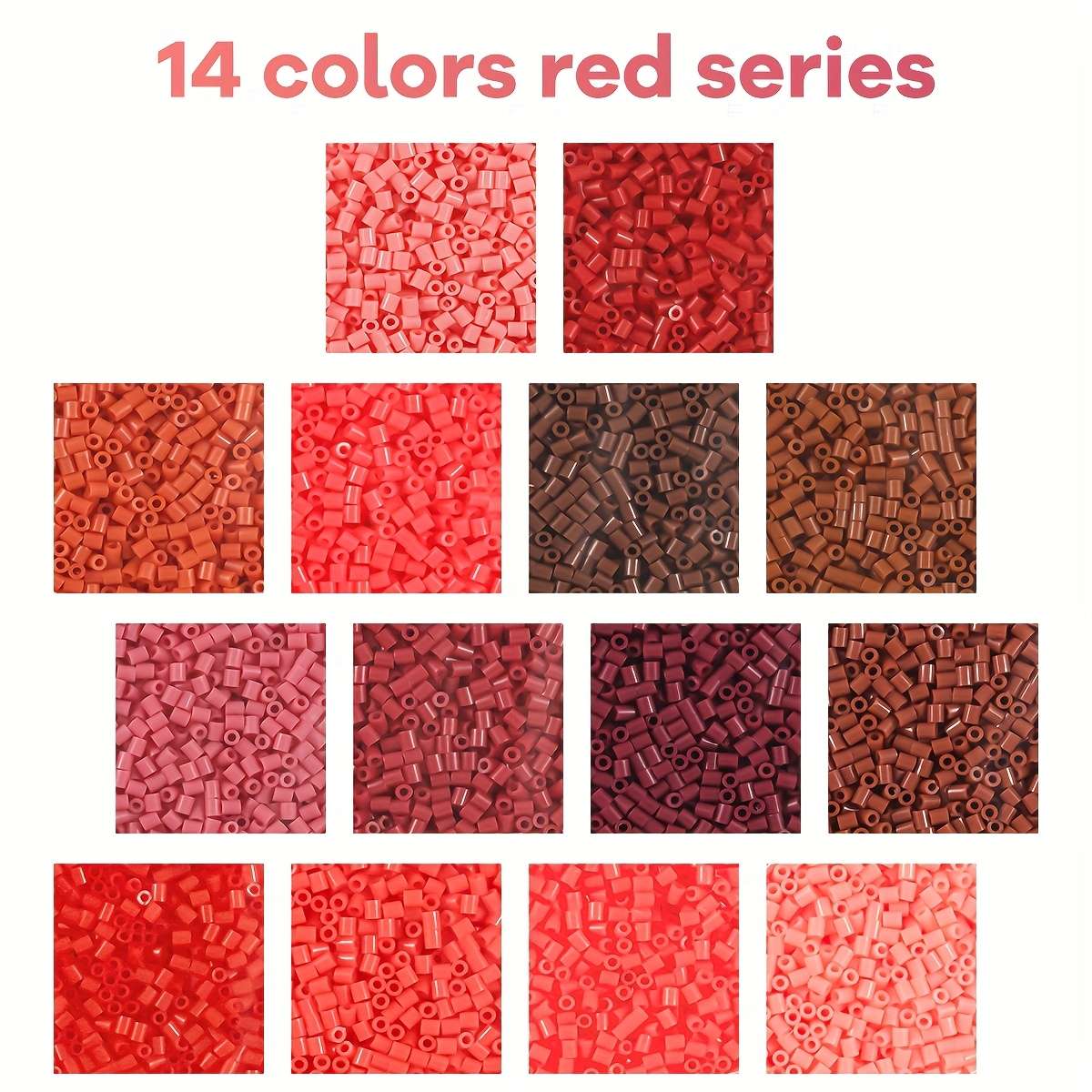 Perler Bead Set Red Is F13