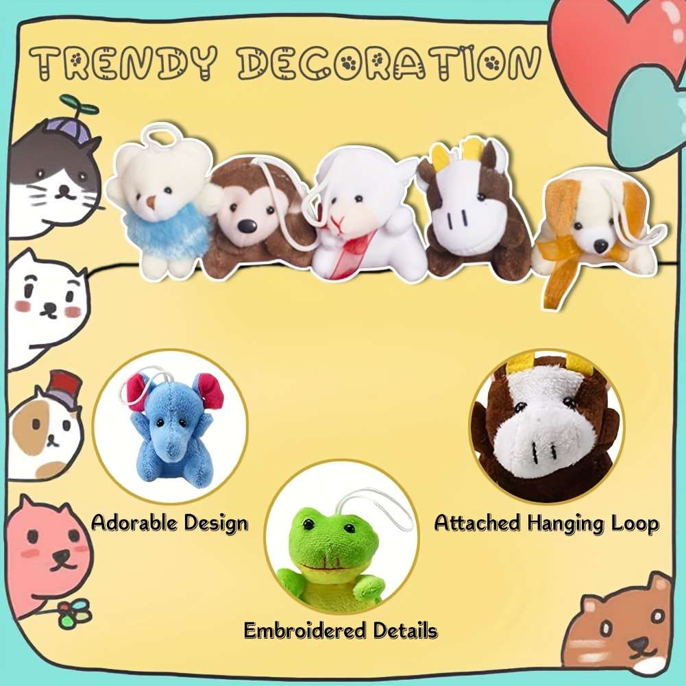 Plush Toys Quantity 18Pcs