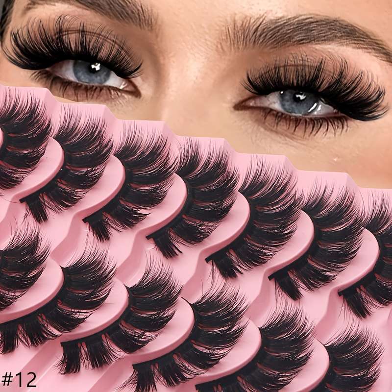 False Eyelashes Model 12