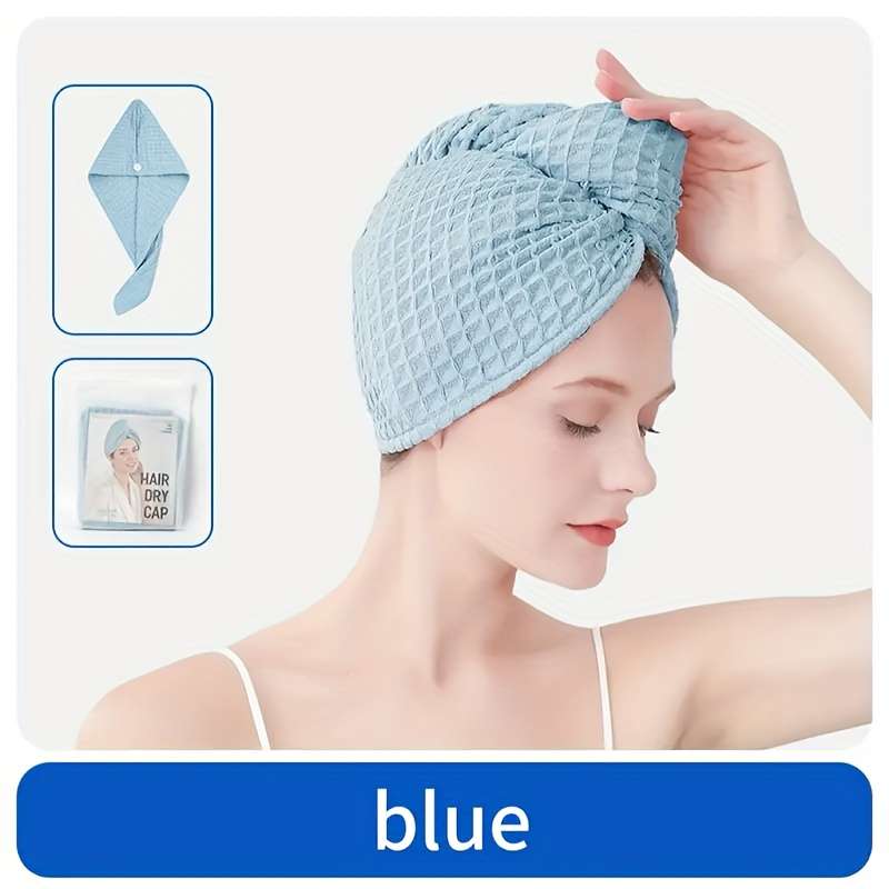 Hair Turban 2Pcs CoffeeBeige