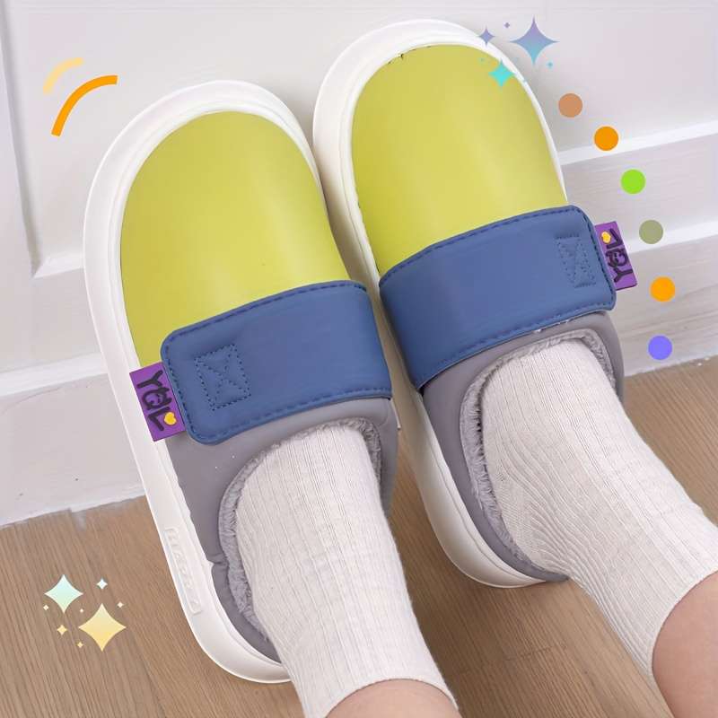Cotton Slippers Color Grey Sizeuk 6.5-7