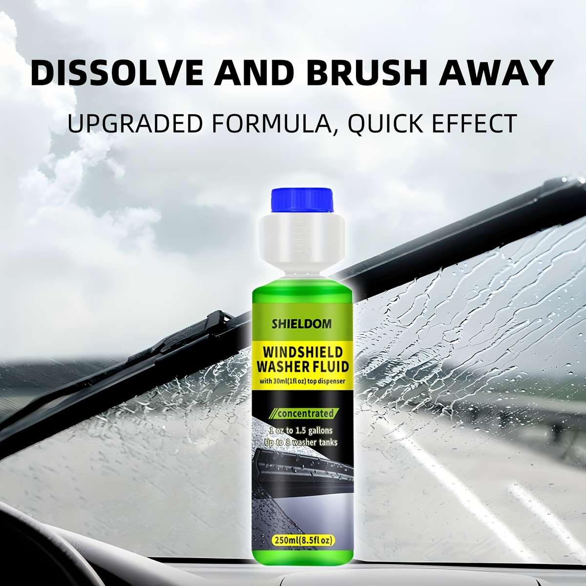 Car Glass Cleaning Capacity 250Ml8.5Oz