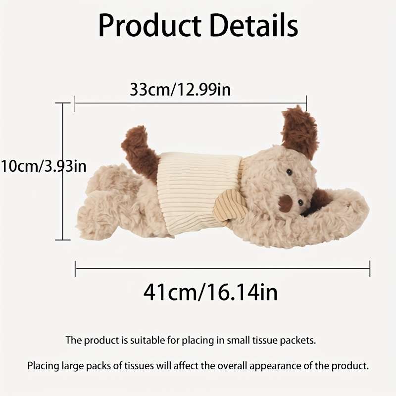 Car Tissue Box Style No Clothes Style   Puppy