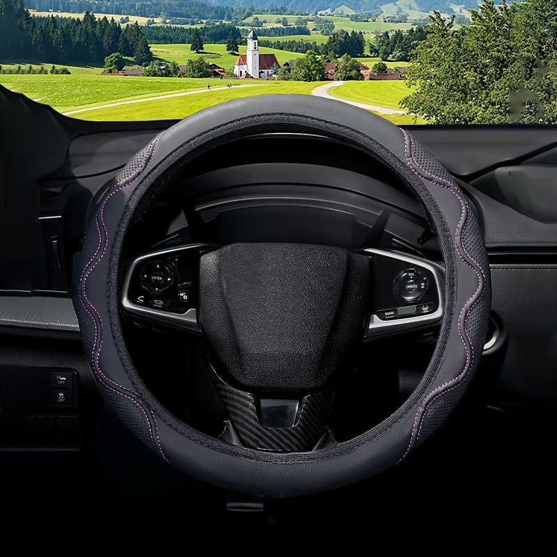 Car Steering Wheel Cover Red Quantity