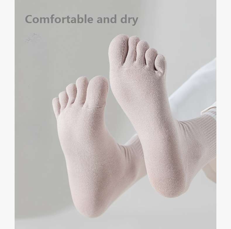 Women S Socks Color 5Pairs White Size Onesize