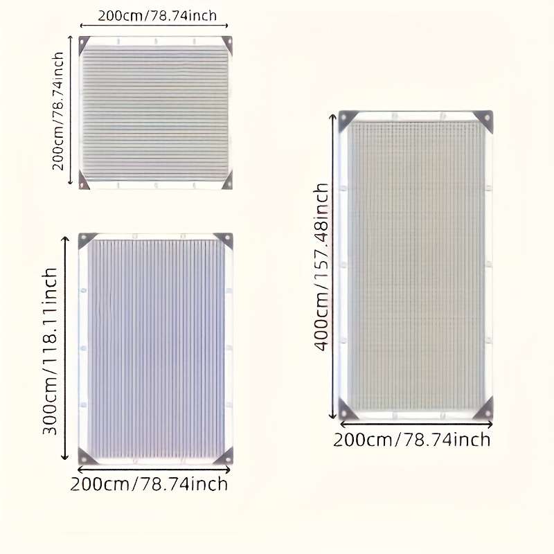 Shade Net Color Cream Color Size2X2