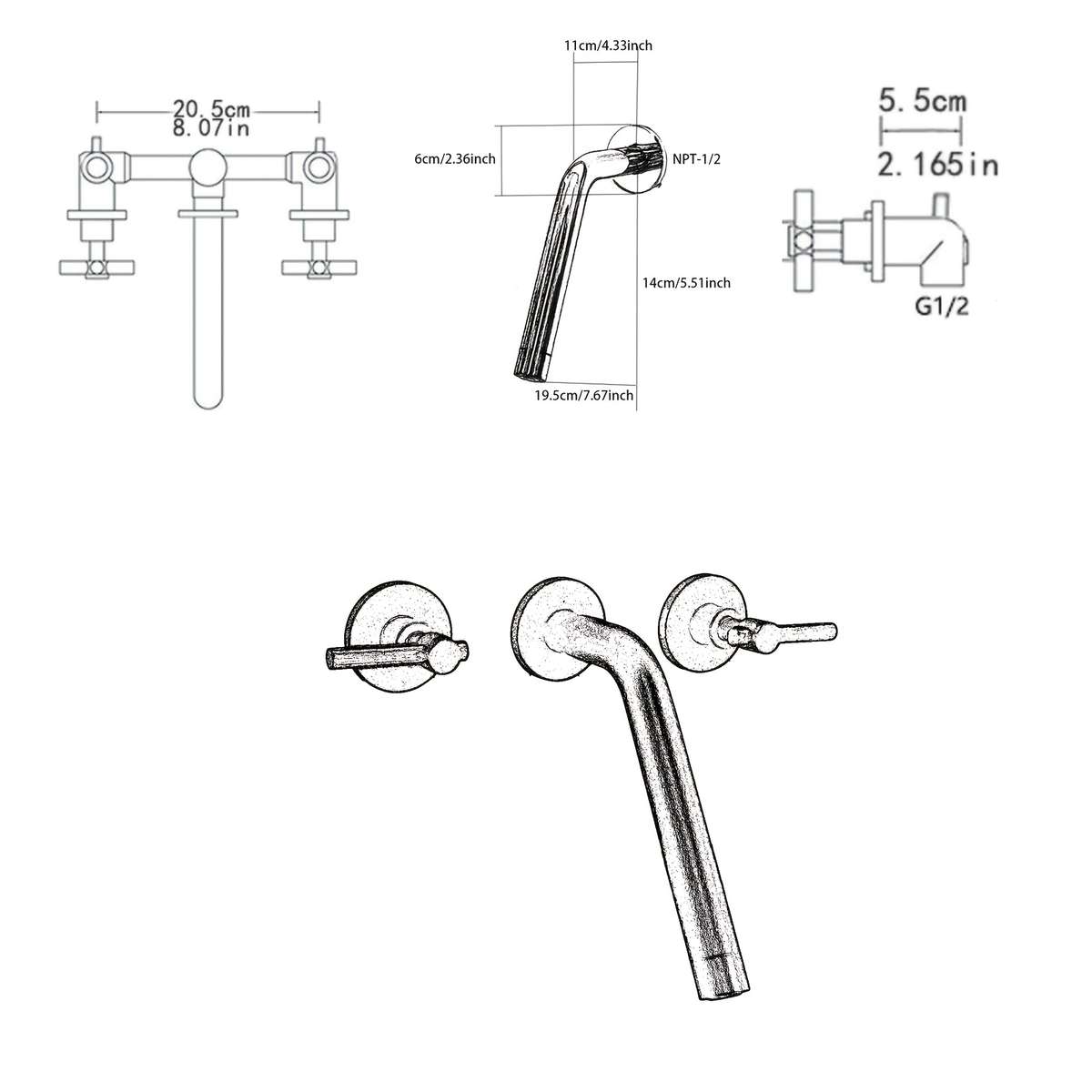 Faucet Lsj 2 N195 Ap