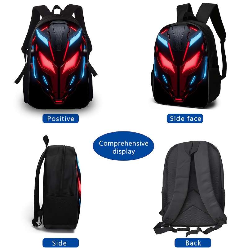 Men S Backpack 3Pcs