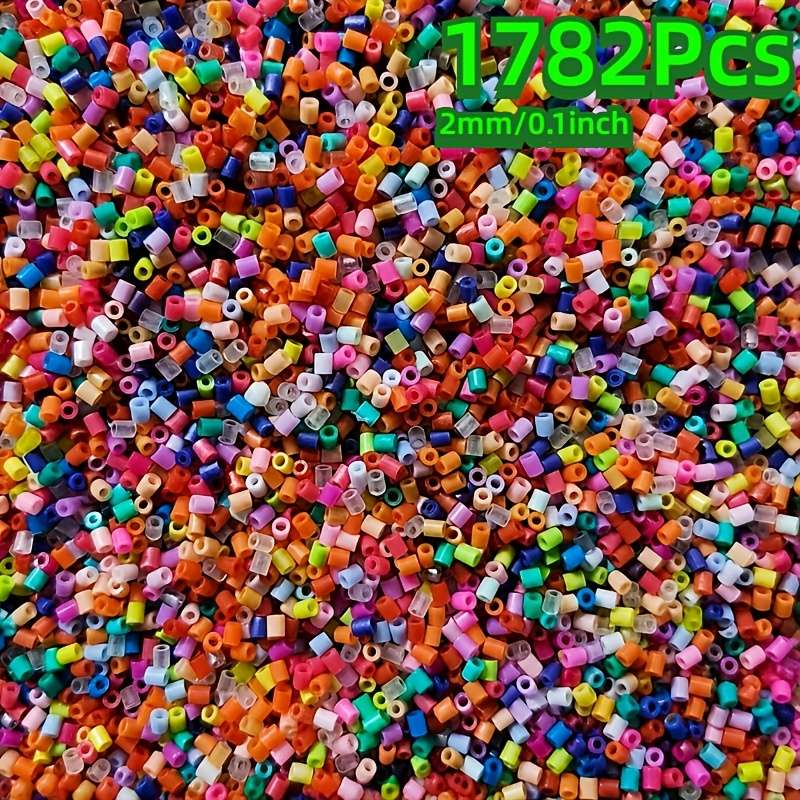 Perler Bead Set Pixel Art Beads 1782Pcs