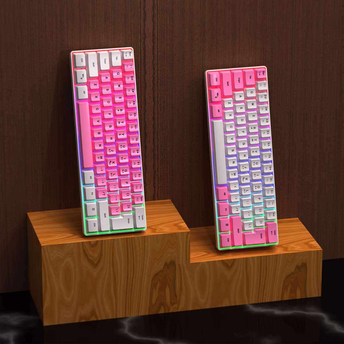 Keyboard Color Backlit keyboard   white  add  pink