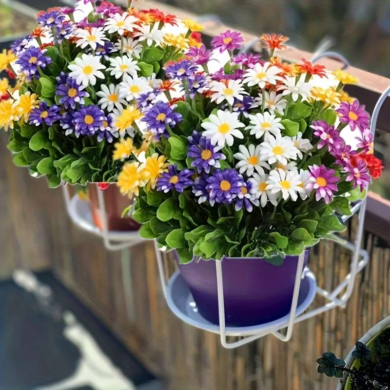Simulated Flower Quantity 5 Bouquets Of Beautiful Flowers