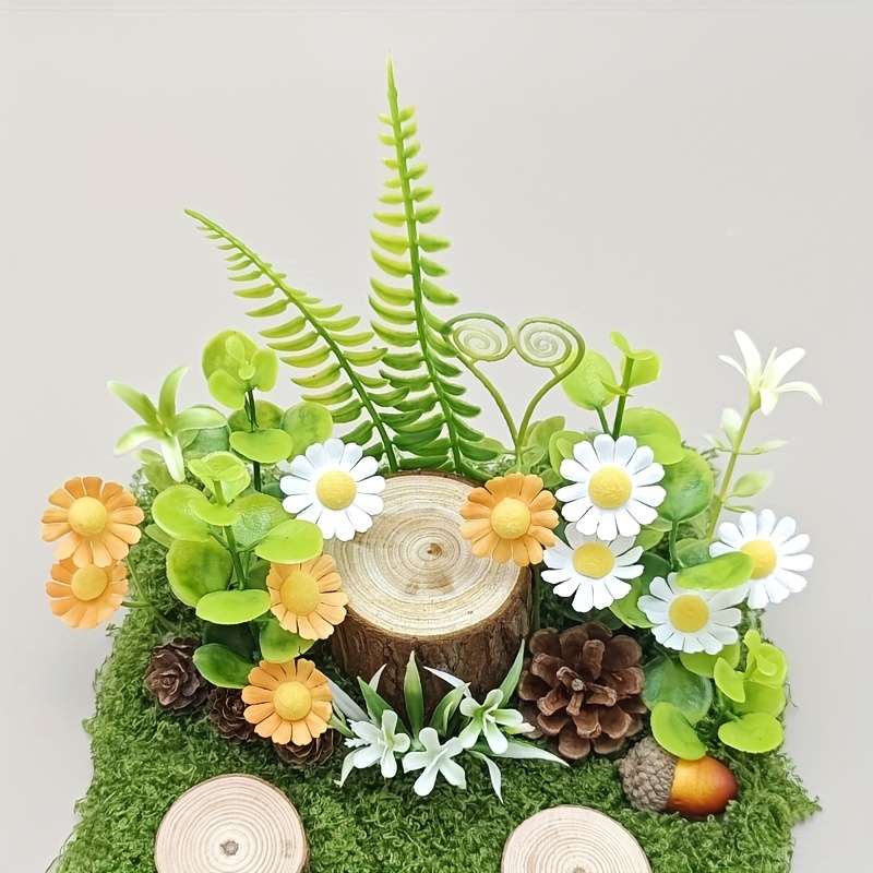 37Pcs Trees Miniature Ps Diorama Friendly